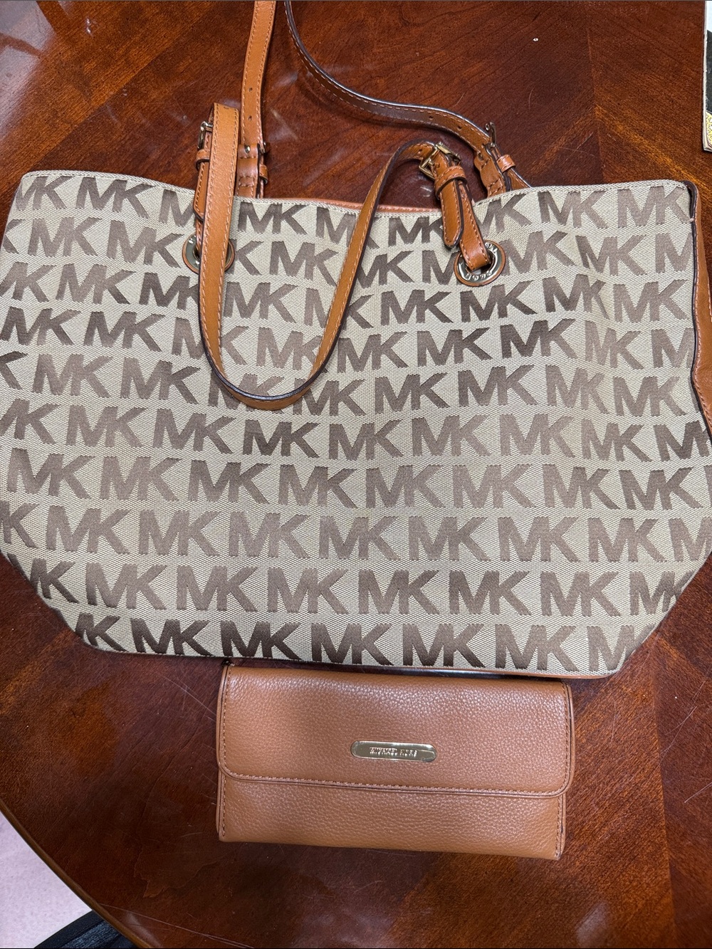 Michael Kors Tote and Wallet